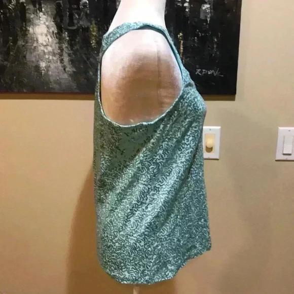 NWT DKNY Powder Blue Sequin Racerback Tank - S - Picture 3 of 7
